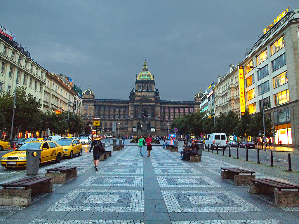 Wenceslas Square prague