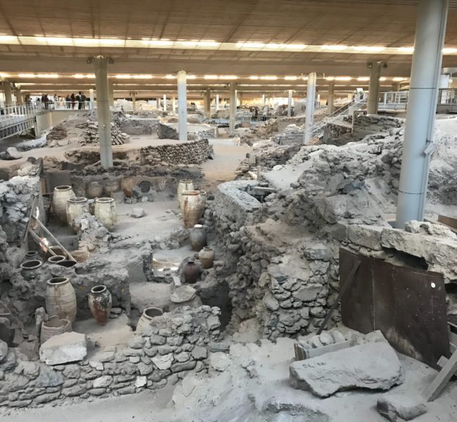 Ancient Akrotiri Ancient Akrotiri Santorini